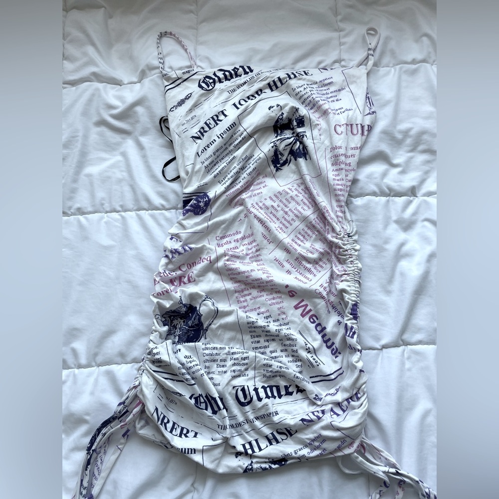 News Paper Dress